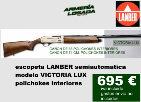escopeta lanber semiautomatica